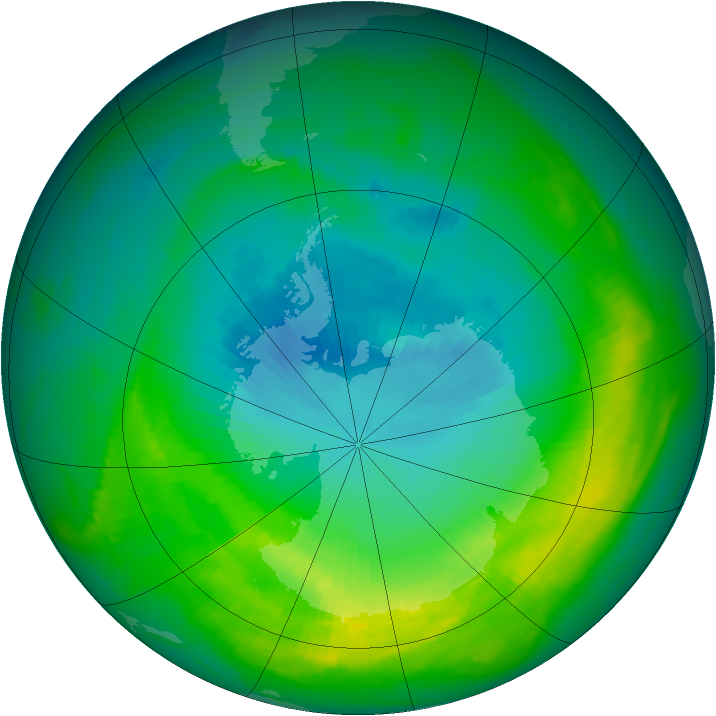 Ozone Map 1980-11-14